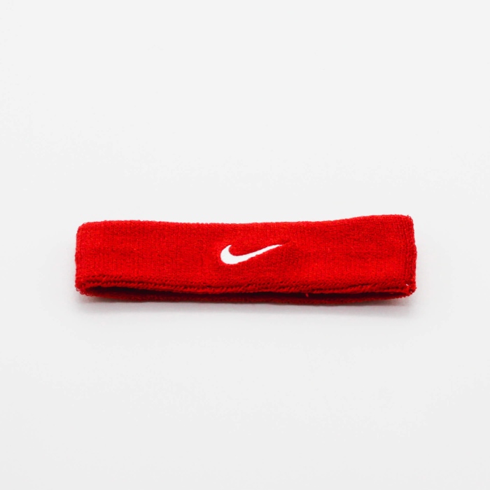 Nike swoosh discount headband red